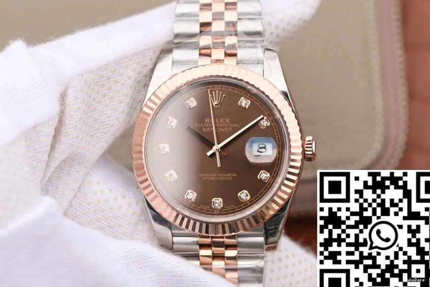 Factory EW Diamond-Studded Rolex Dial Datejust M126331-0004 0805